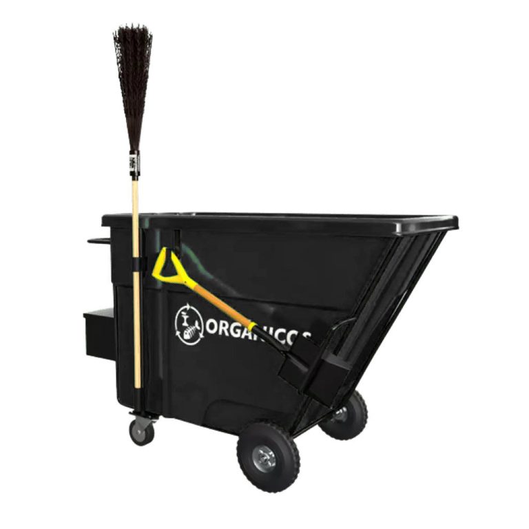 Carro BAR-500 tolva color negro para residuos generales, E4 Solutions, México