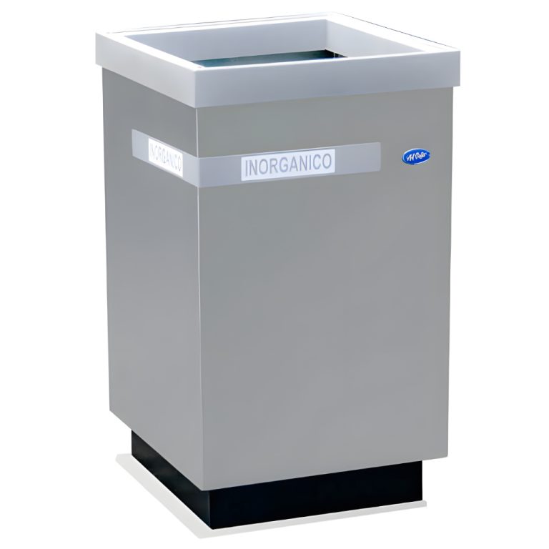 Basurero ecologico cubo grande inorganico