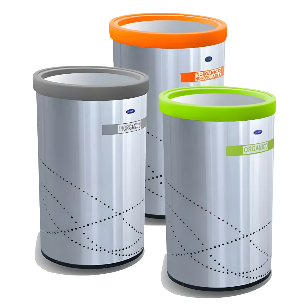 Basurero ecologico jumbo aro balancin 150 para index