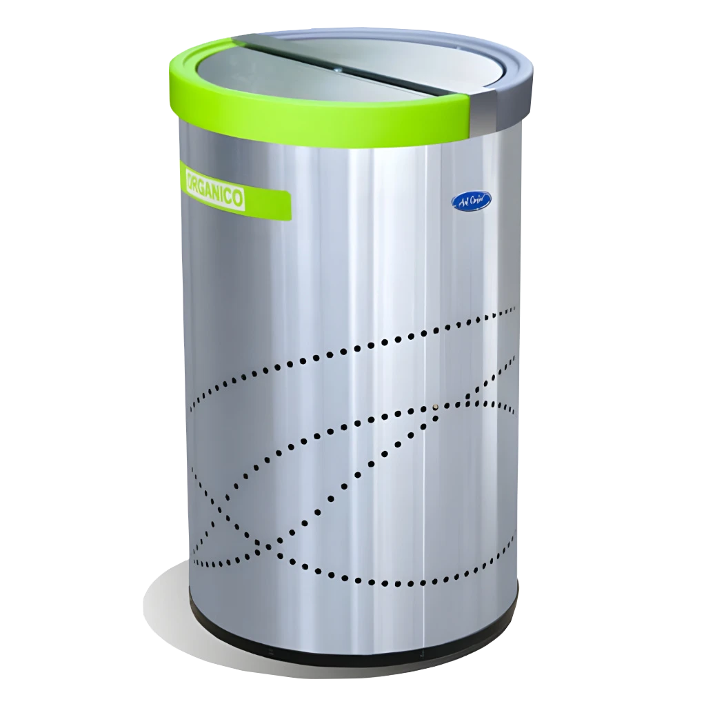 Basurero ecologico jumbo doble balancin para index