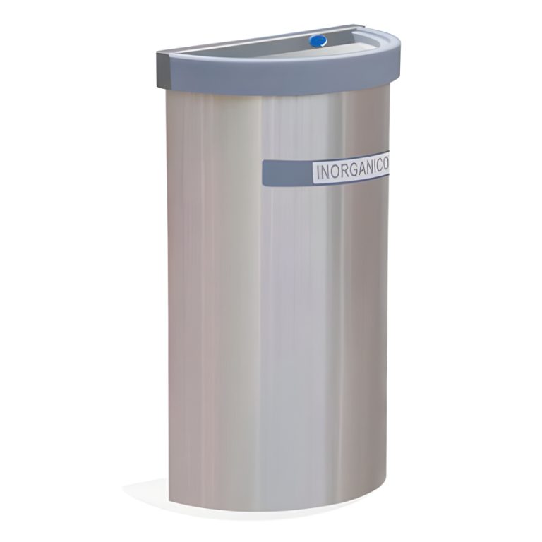 Basurero ecologico medio punto balancin grande