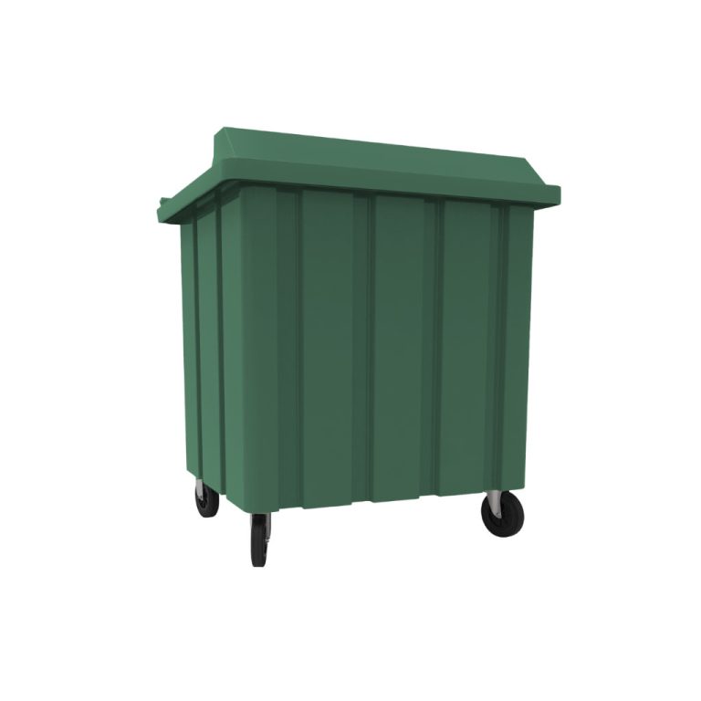 Bote de basura VIC 1000L verde residuos orgánicos