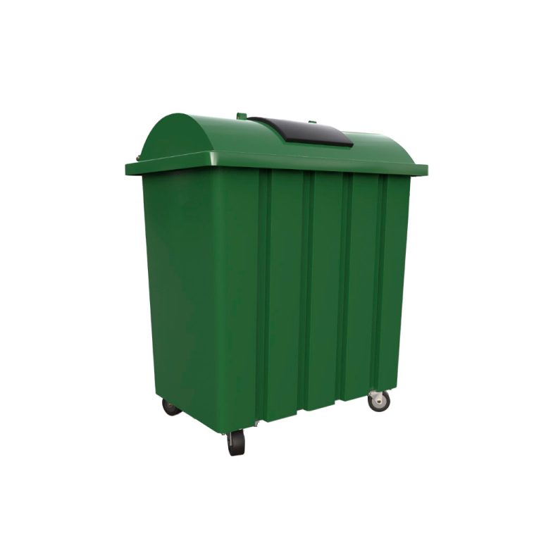 Bote de basura VIC 550L verde residuos orgánicos