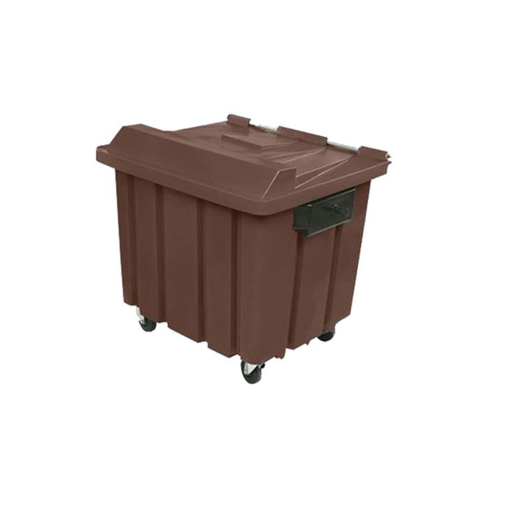 Bote de basura Vifel 1000L café residuos de manejo especial