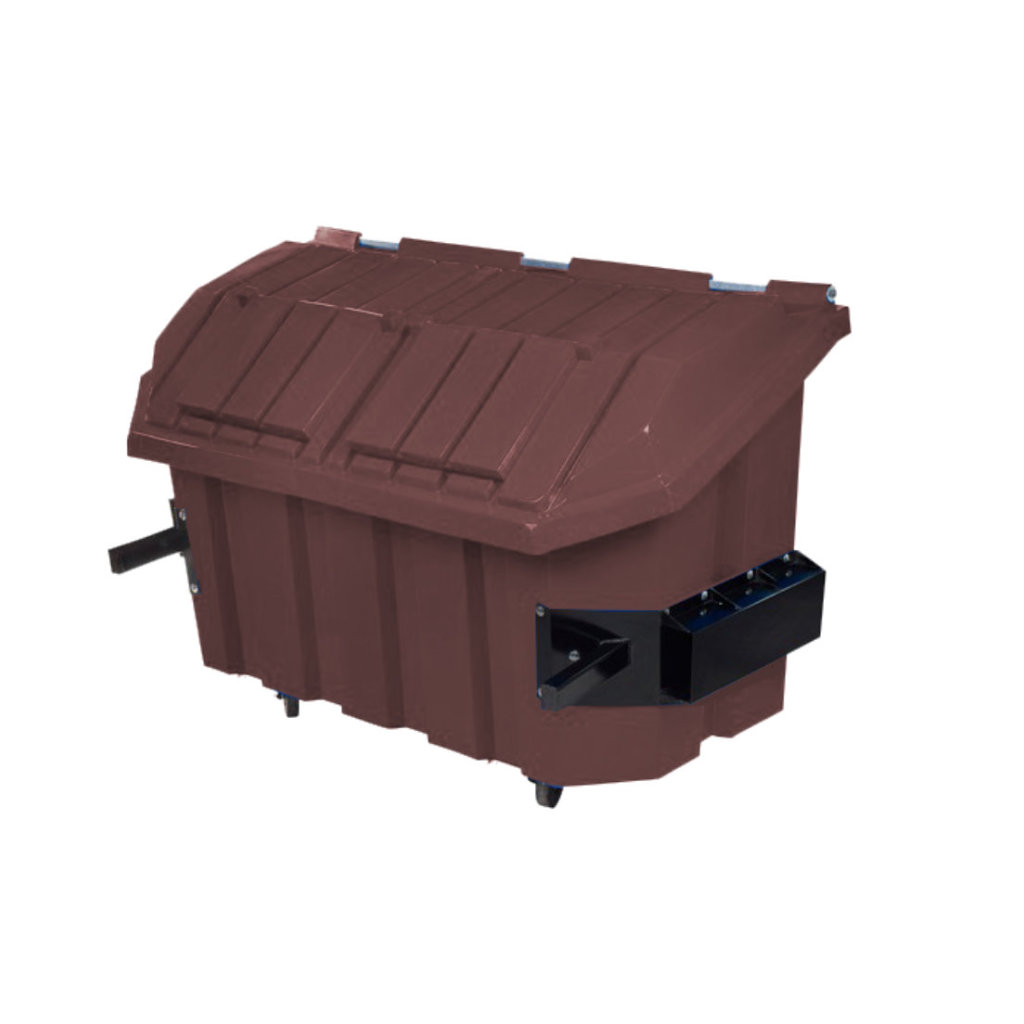 Contenedor de basura Vifel 2000L café residuos de manejo especial México