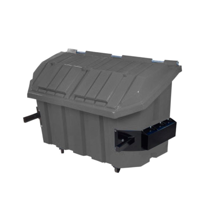 Contenedor de basura Vifel 2000L gris inorgánico reciclable México