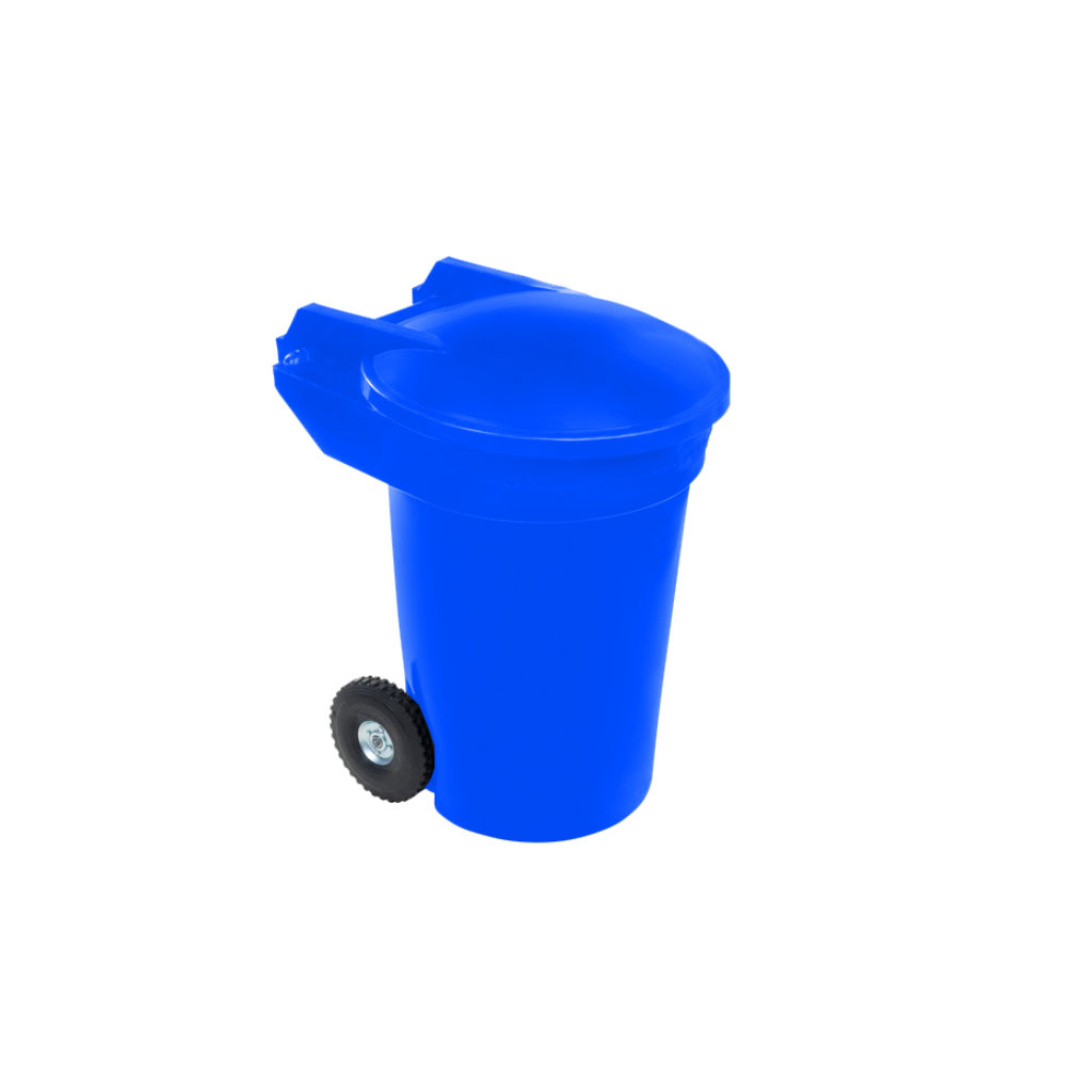 Bote de basura Vifel 340L azul para papel y cartón reciclables