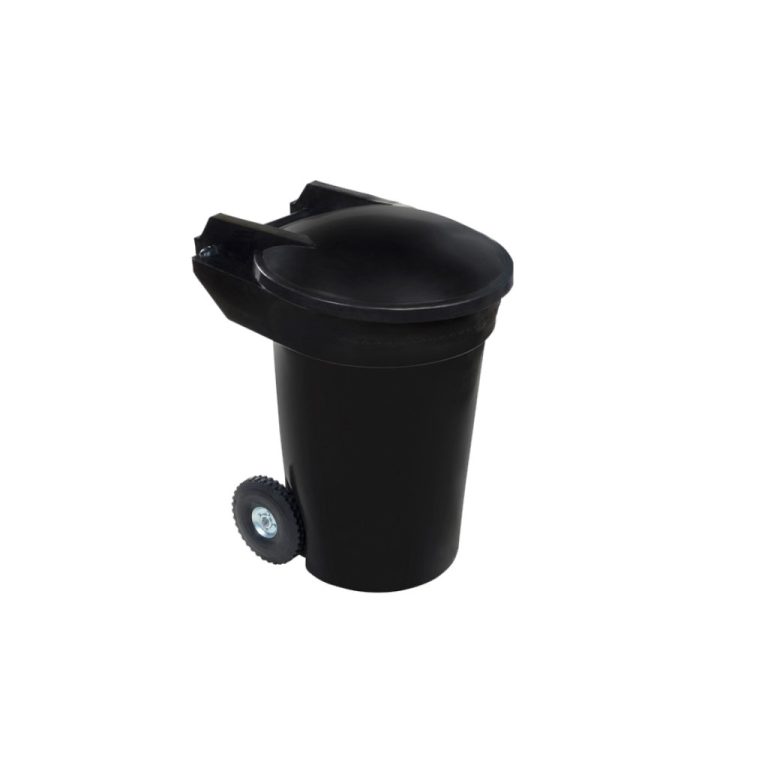 Bote de basura Vifel 340L negro residuos generales