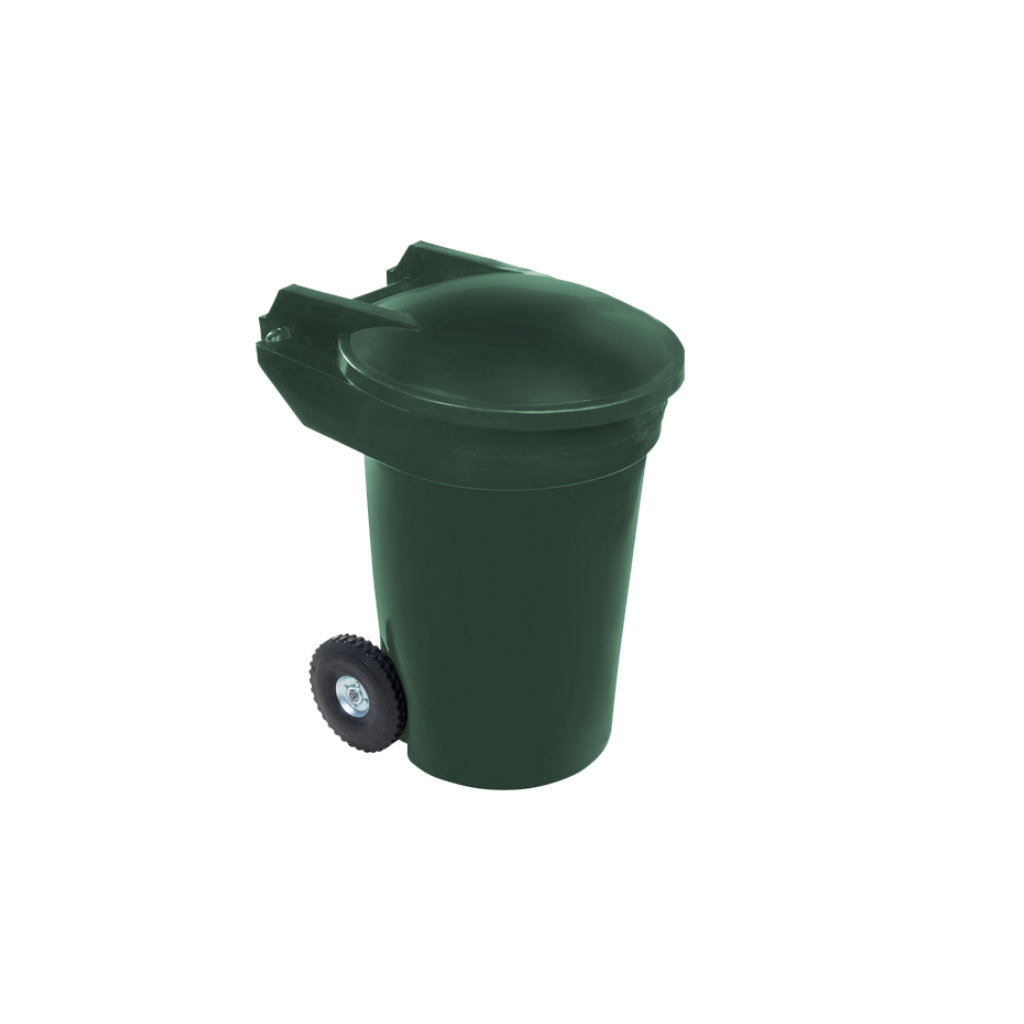 Bote de basura Vifel 340L verde residuos orgánicos