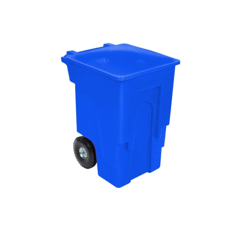 Bote de basura Vifel 360L azul para papel y cartón reciclables