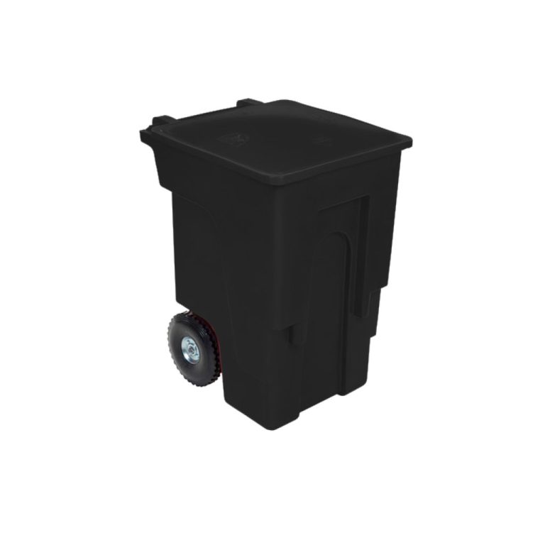 Bote de basura Vifel 360L negro residuos generales