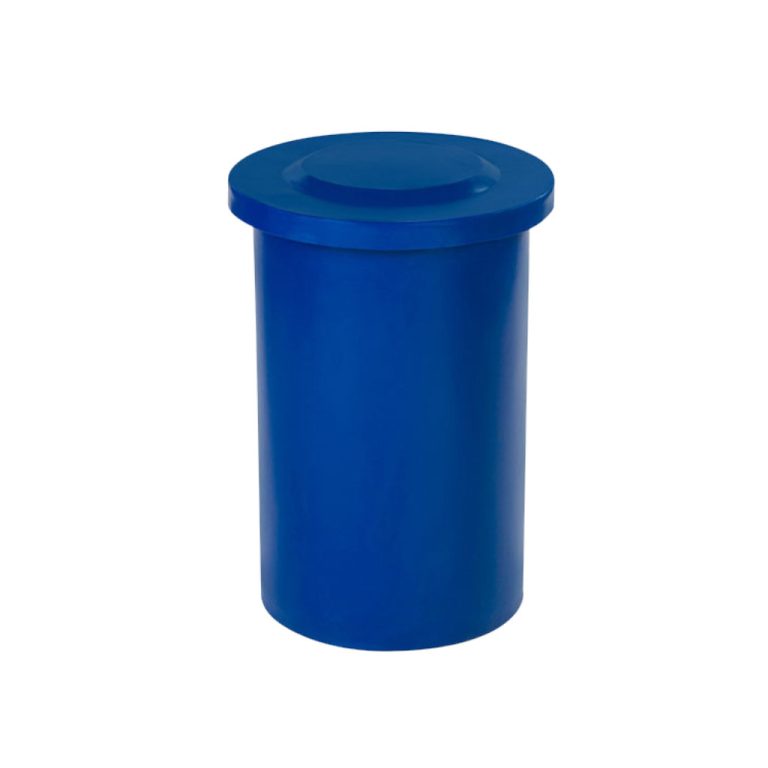 onelete plástico azul 50 litros para reciclaje de papel y cartón conforme norma mexicana