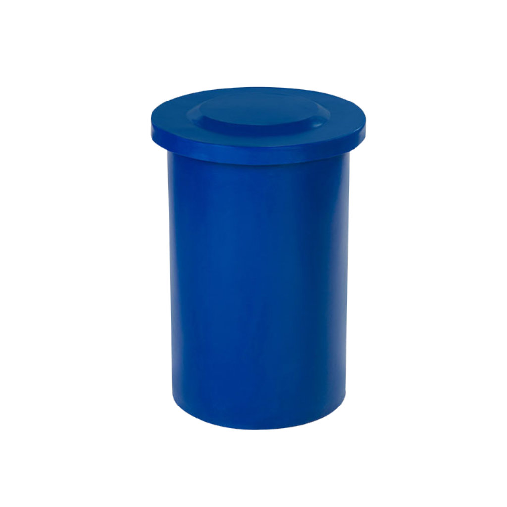 onelete plástico azul 50 litros para reciclaje de papel y cartón conforme norma mexicana