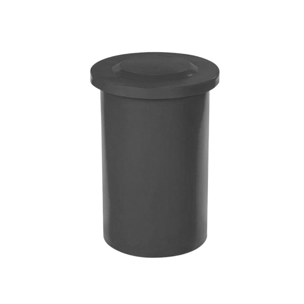 Tonelete plástico gris 50 litros para residuos inorgánicos reciclables México