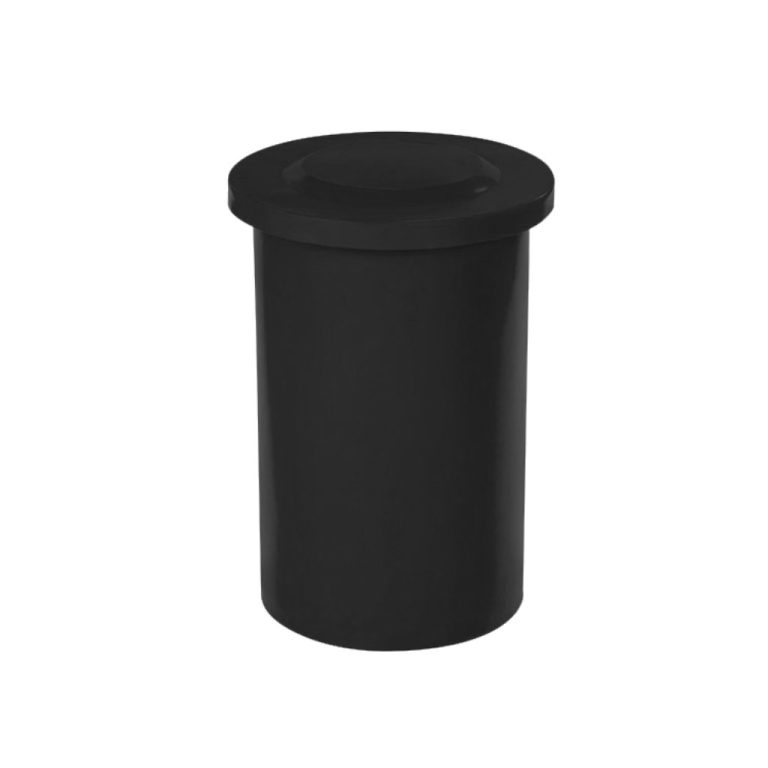 Tonelete plástico negro 50 litros para residuos inorgánicos y basura común México