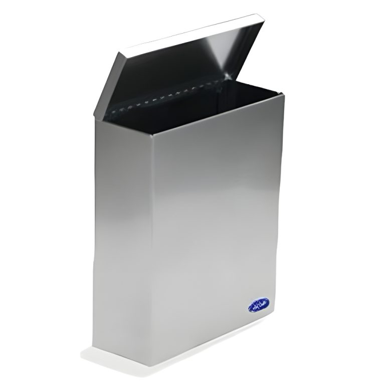 Bote para toallas sanitarias de 8 lts abierto 241011