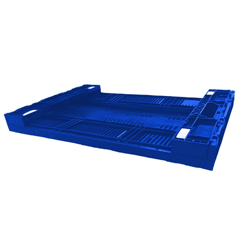 Caja cpr colapsable 13 plegada azul