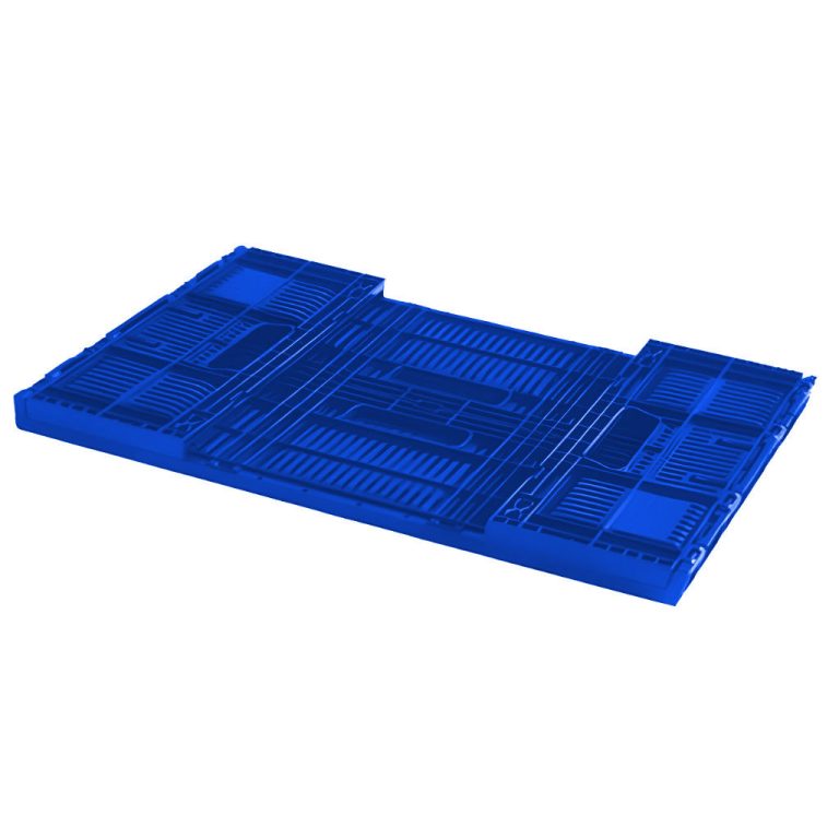 Caja cpr colapsable 21 plegada azul