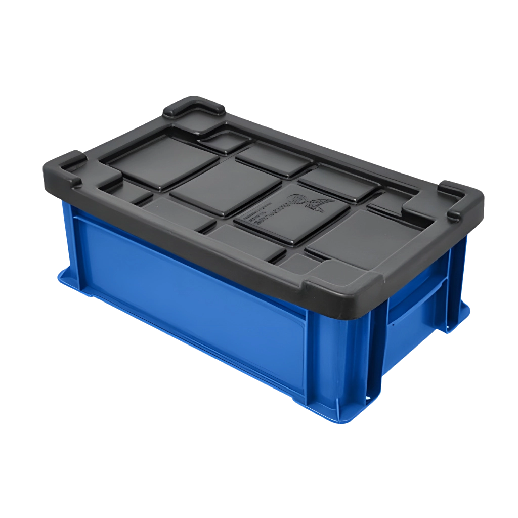 Caja industrial baja 1 con tapa para index