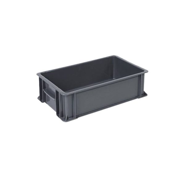 caja-de-plastico-industrial-baja-1-gris | E4-1168