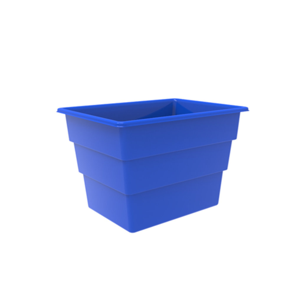 Carcagarro 1100 azul para lavandería, clasificación interna eficiente de textiles