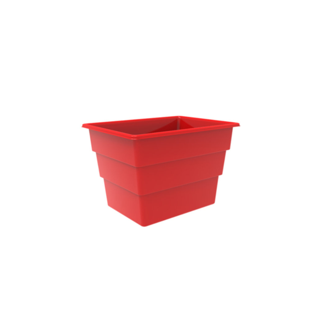 Carcagarro 450 rojo para lavandería, clasificación interna eficiente