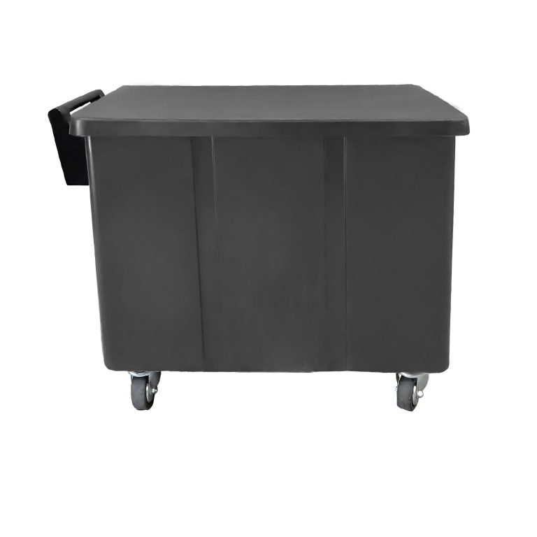 Carga Carro 400 gris de lavandería, contenedor organizador industrial