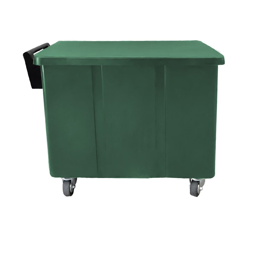 Carga Carro 400 color verde, contenedor organizador de lavandería