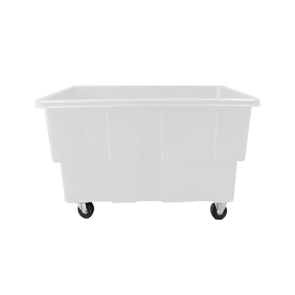 Carro Multicar 500 blanco para lavandería, alta capacidad y organización interna