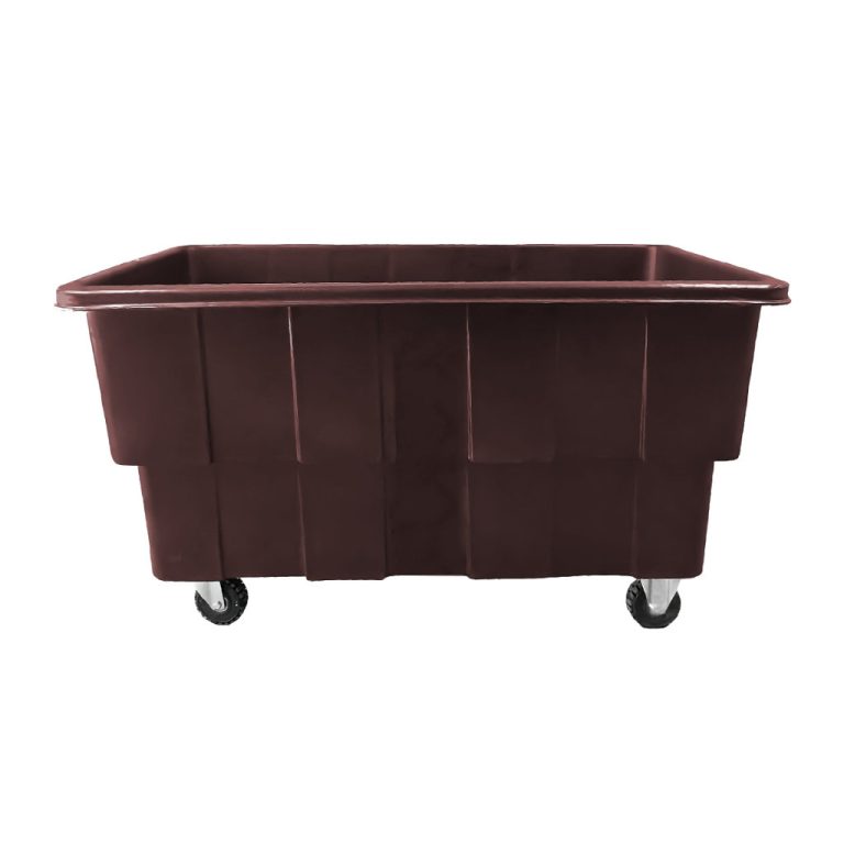 Carro Multicar 750 café para lavandería, clasificación interna de textiles y ropa