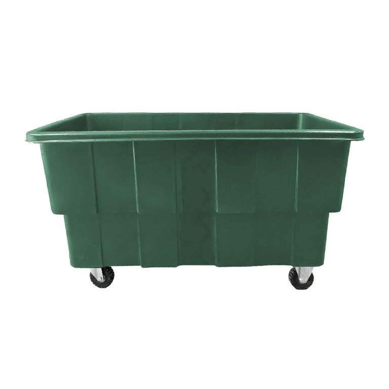 Carro Multicar 750 verde para lavandería, organización de ropa por color