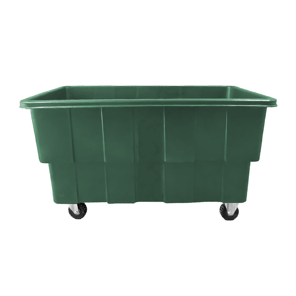 Carro Multicar 750 verde para lavandería, organización de ropa por color