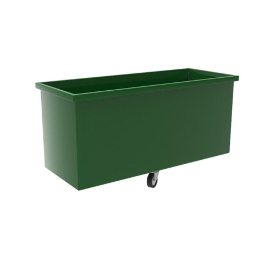 Carromovil 360A verde para lavandería, organización y traslado interno de ropa