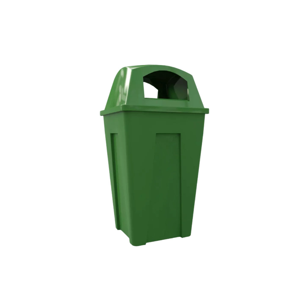 Contenedor de basura Bonita 250L verde residuos orgánicos