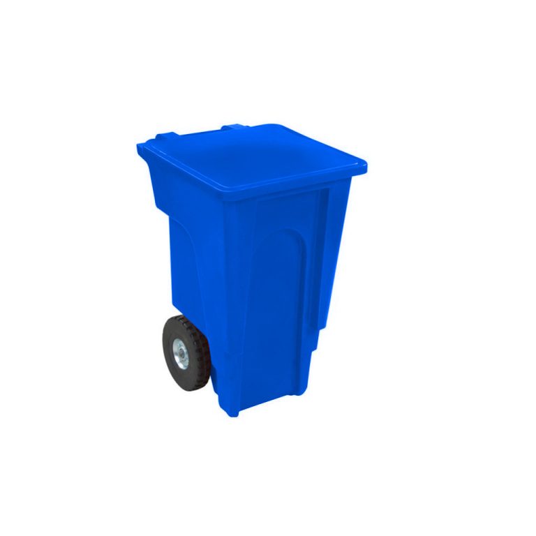 Contenedor de basura Vifel 120L azul para reciclaje de papel y cartón en México