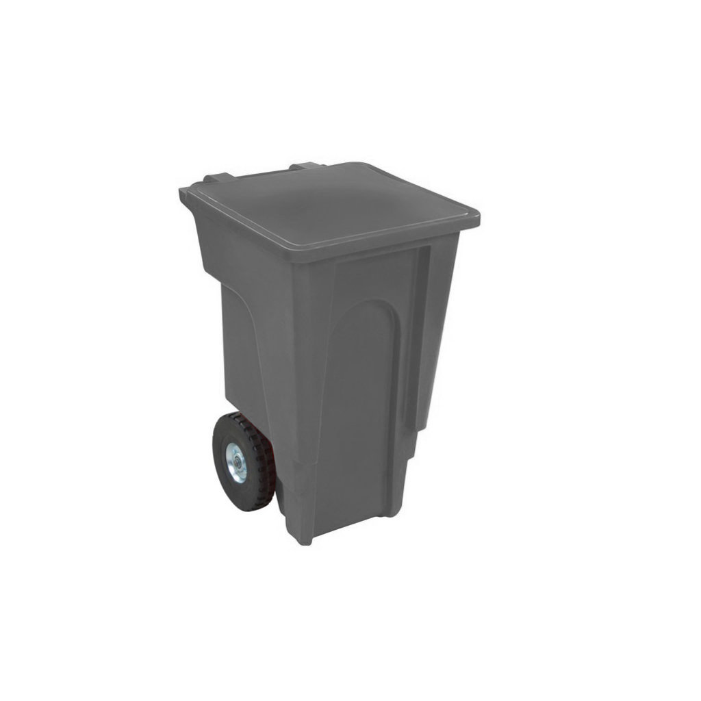 Contenedor de basura Vifel 120L gris para residuos inorgánicos reciclables en México