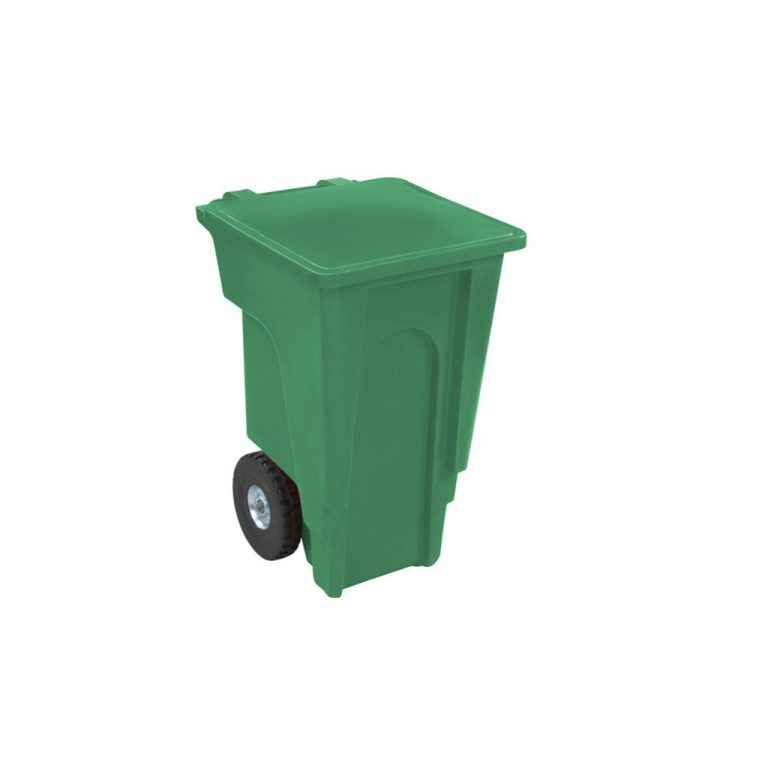 Contenedor de basura Vifel 120L verde para residuos orgánicos compostables en México