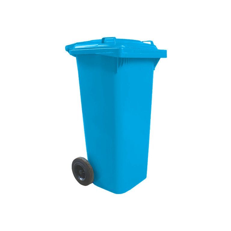 Contenedor VIC 120 litros HD azul cielo para reciclaje de papel y documentos México