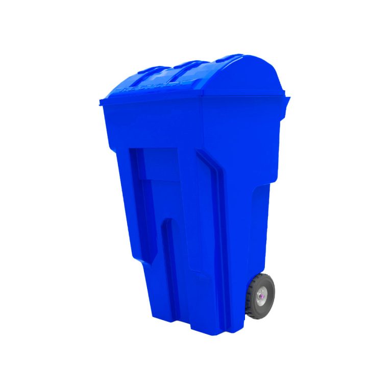 Contenedor VIC 240L azul para papel y cartón reciclables