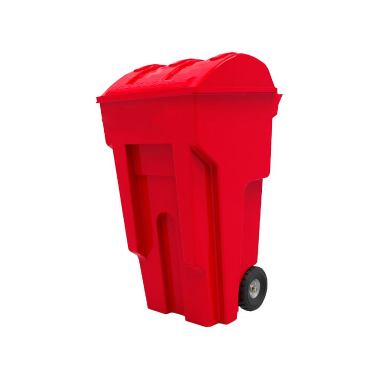 Contenedor VIC 240L rojo para residuos sanitarios y peligrosos
