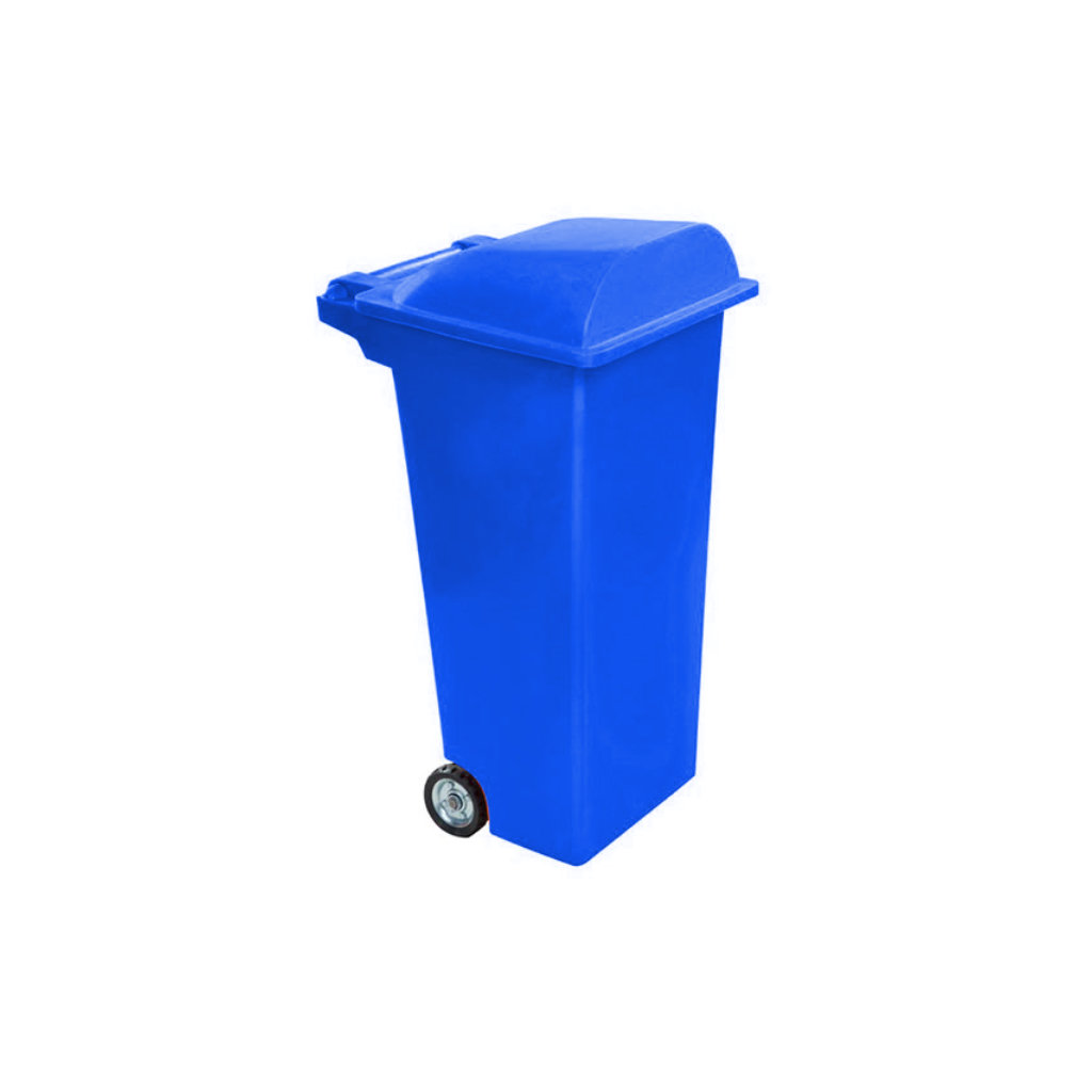 Contenedor Vifel 140L azul para reciclaje de papel y cartón