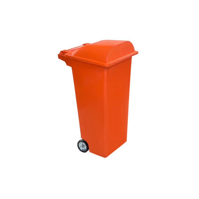 Contenedor Vifel 140L naranja residuos orgánicos no reciclables