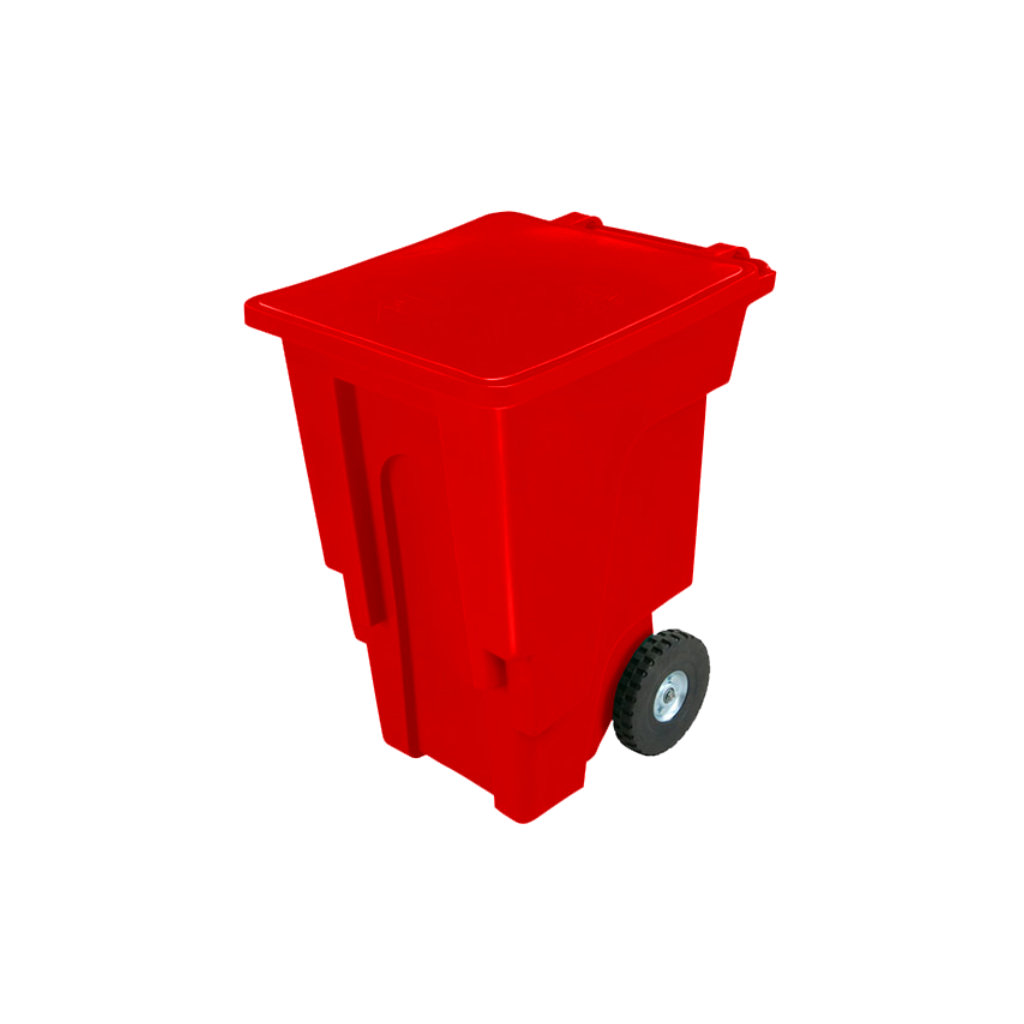 Contenedor Vifel 240L rojo para residuos sanitarios y peligrosos