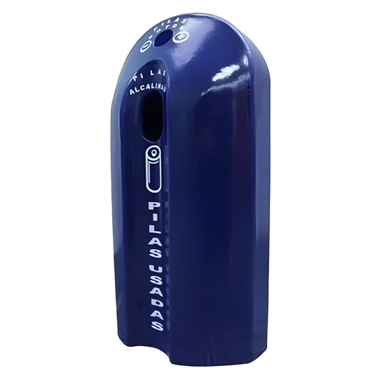 Ecobatery azul de perfil