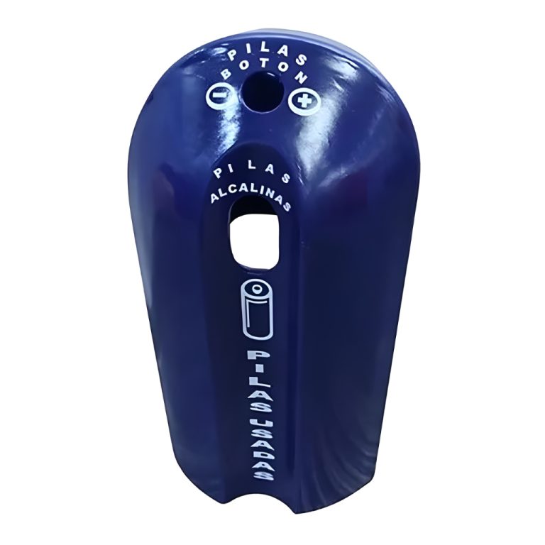 Ecobatery azul desde arriba