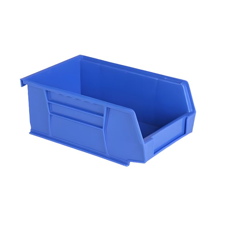 Gaveta plástica industrial número 3 color azul para organización de herramientas y almacenes