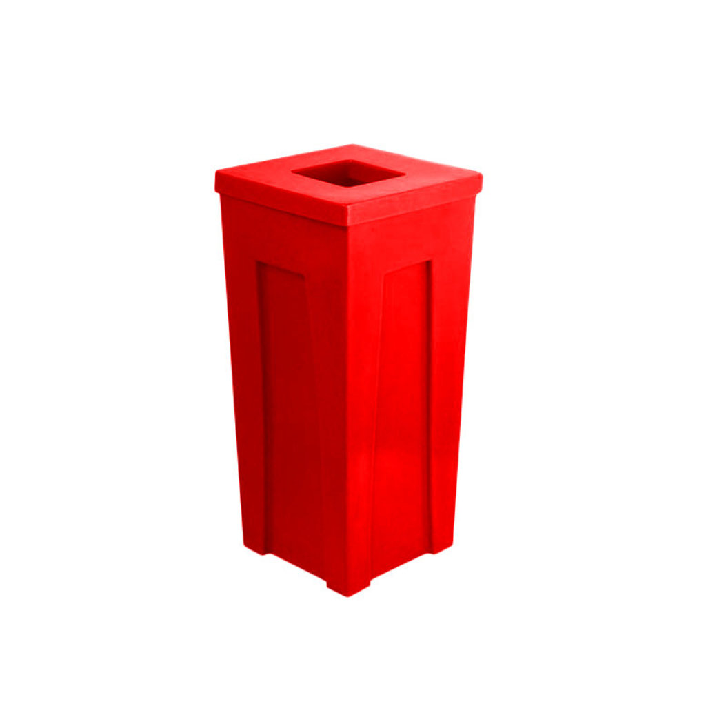 Papelera MYA roja para residuos sanitarios y peligrosos en México