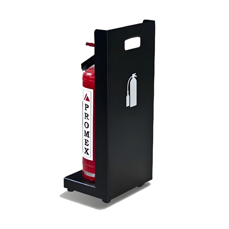 Porta extintor movil screen negro 405024