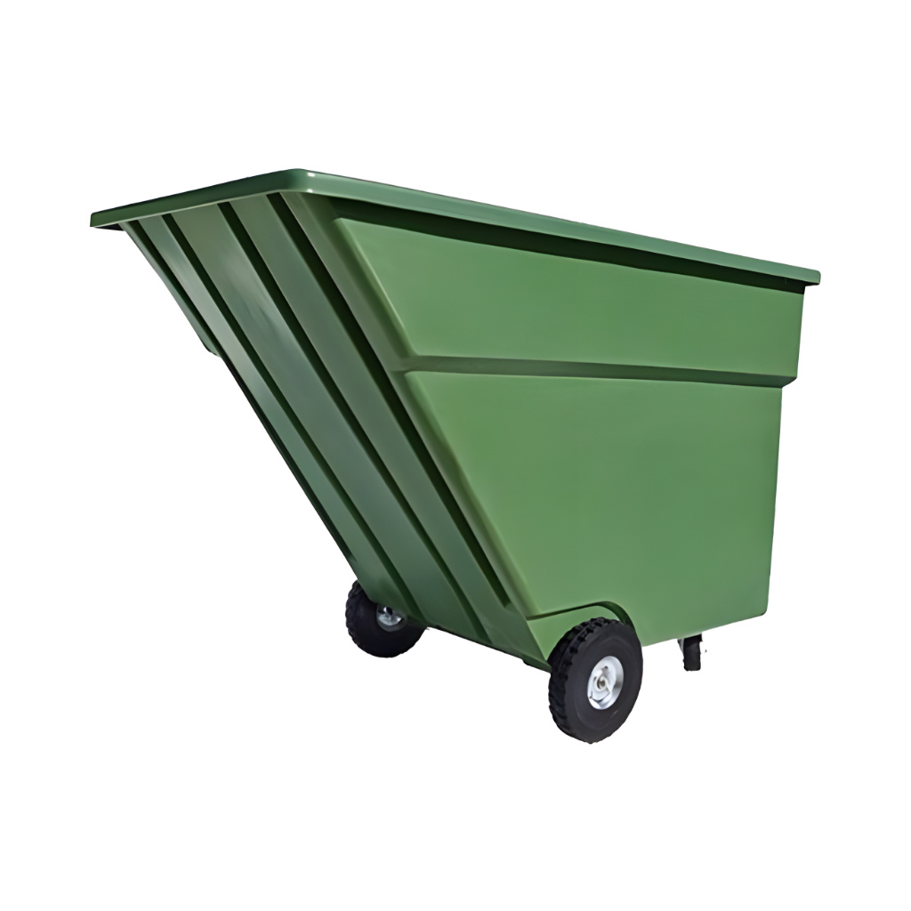 Volquete 750 verde opuesto