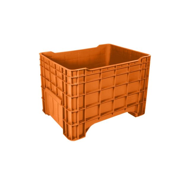 contenedor-de-plastico-milano-cerrado-naranja | e4-3008